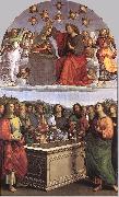 RAFFAELLO Sanzio The Crowning of the Virgin (Oddi altar) china oil painting artist